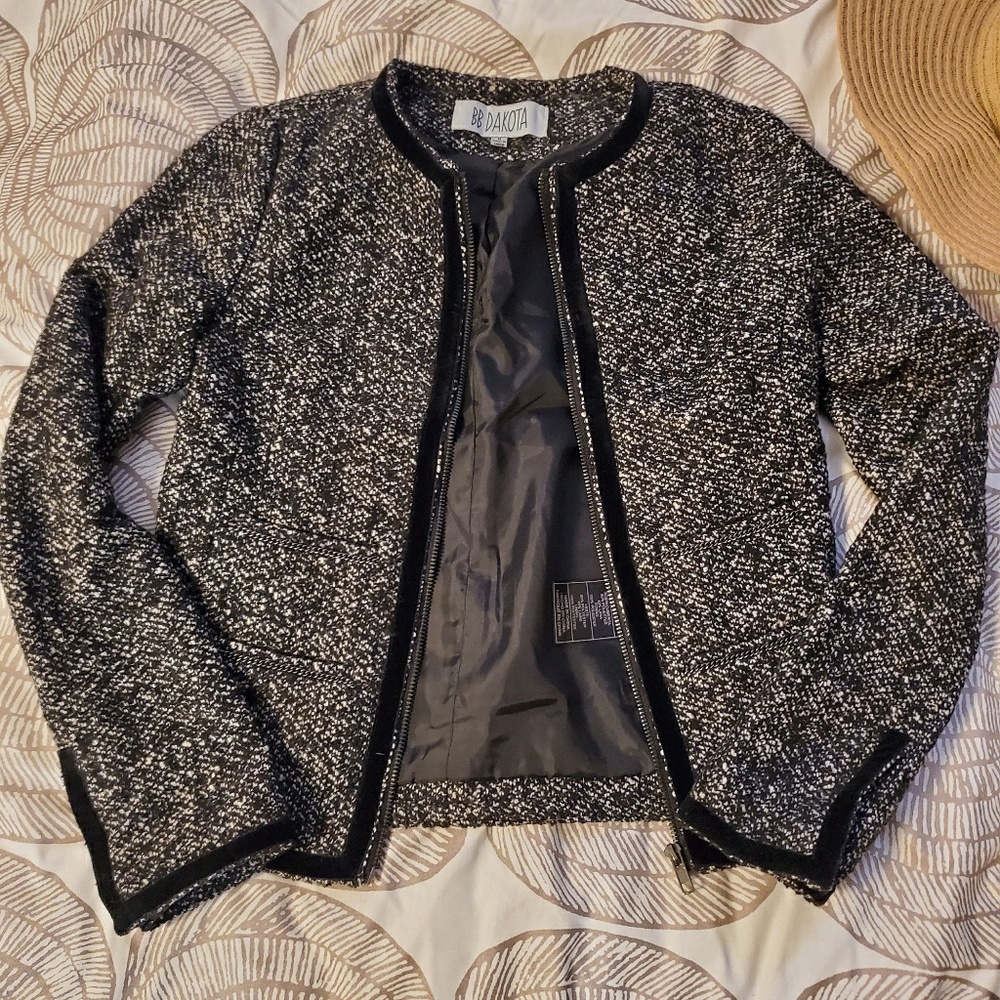 BB Dakota Tweed Jacket XS
